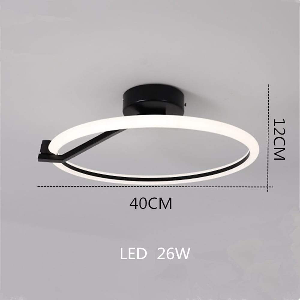 Rings Flush Mount Ceiling Light Abitrary LED Light