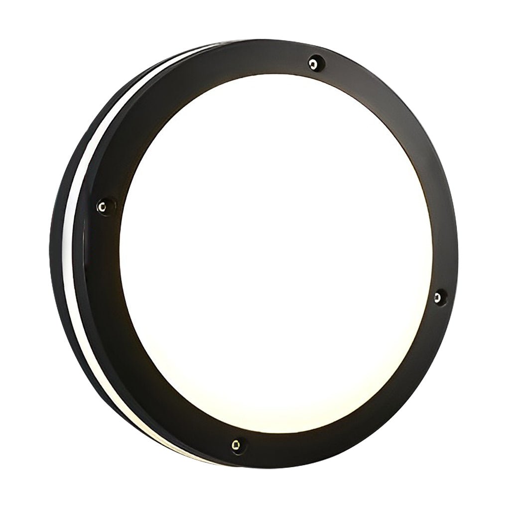 Round Outdoor Waterproof Wall Lamp LED Ceiling Lights Courtyard Balcony Sconce