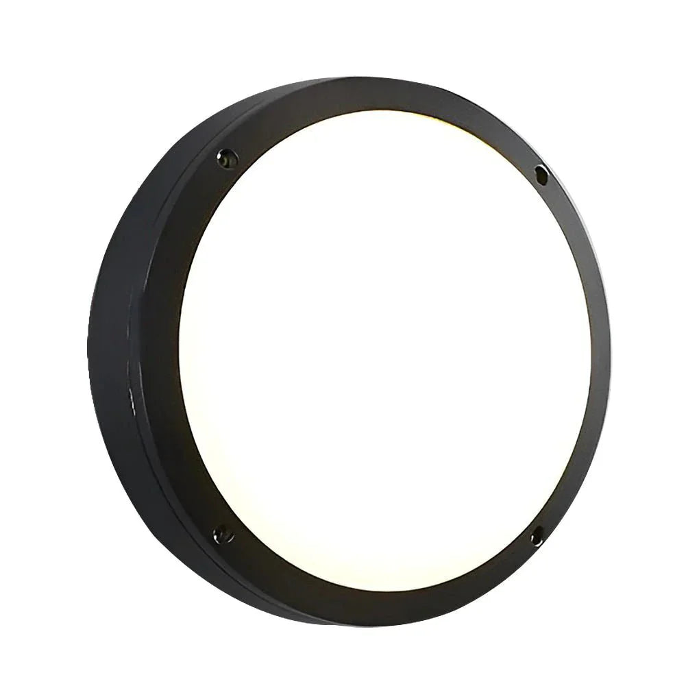 Round Outdoor Waterproof Wall Lamp LED Ceiling Lights Courtyard Balcony Sconce