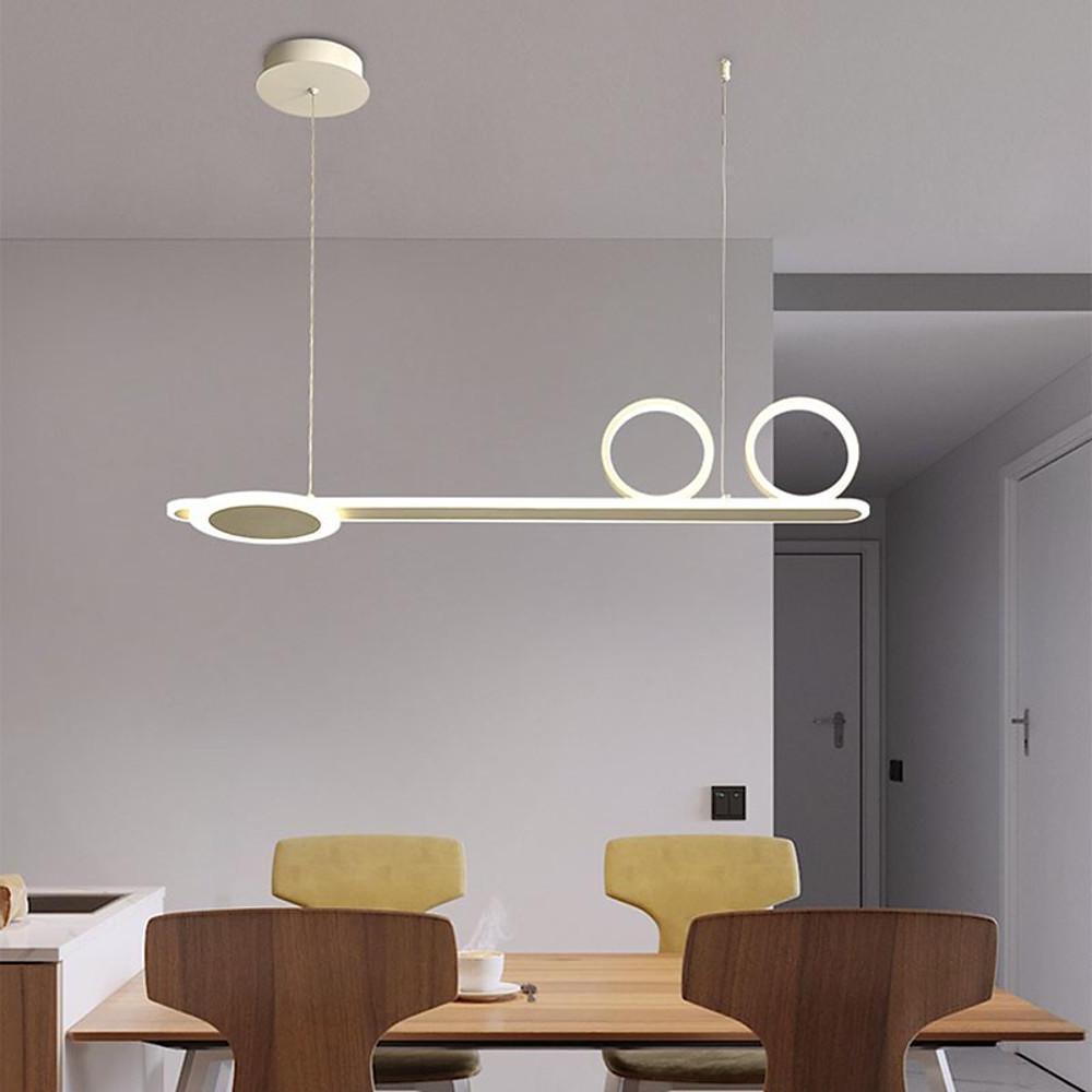 3 Circles Linear Design LED Modern Pendant Lighting Chandeliers