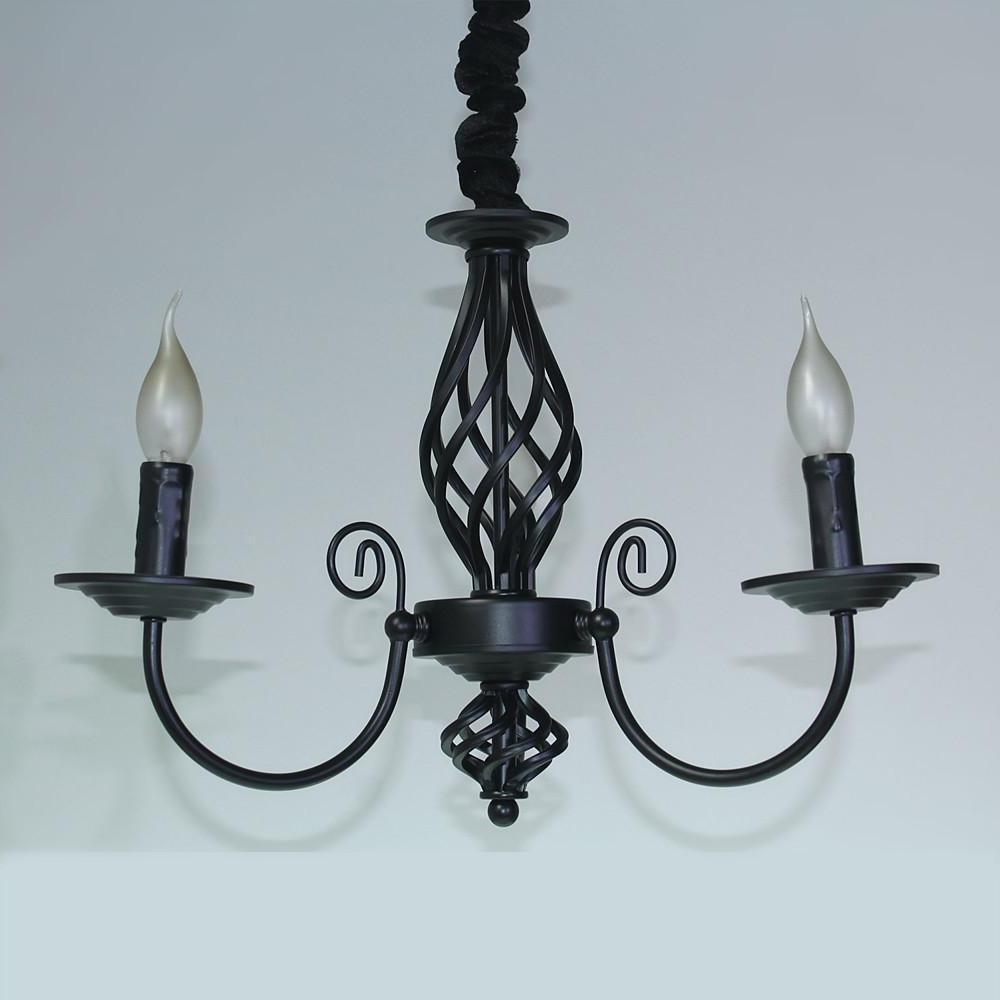 Triple Candles Shape Farmhouse Chandelier LED Oil Rubbed Bronze Chandelier