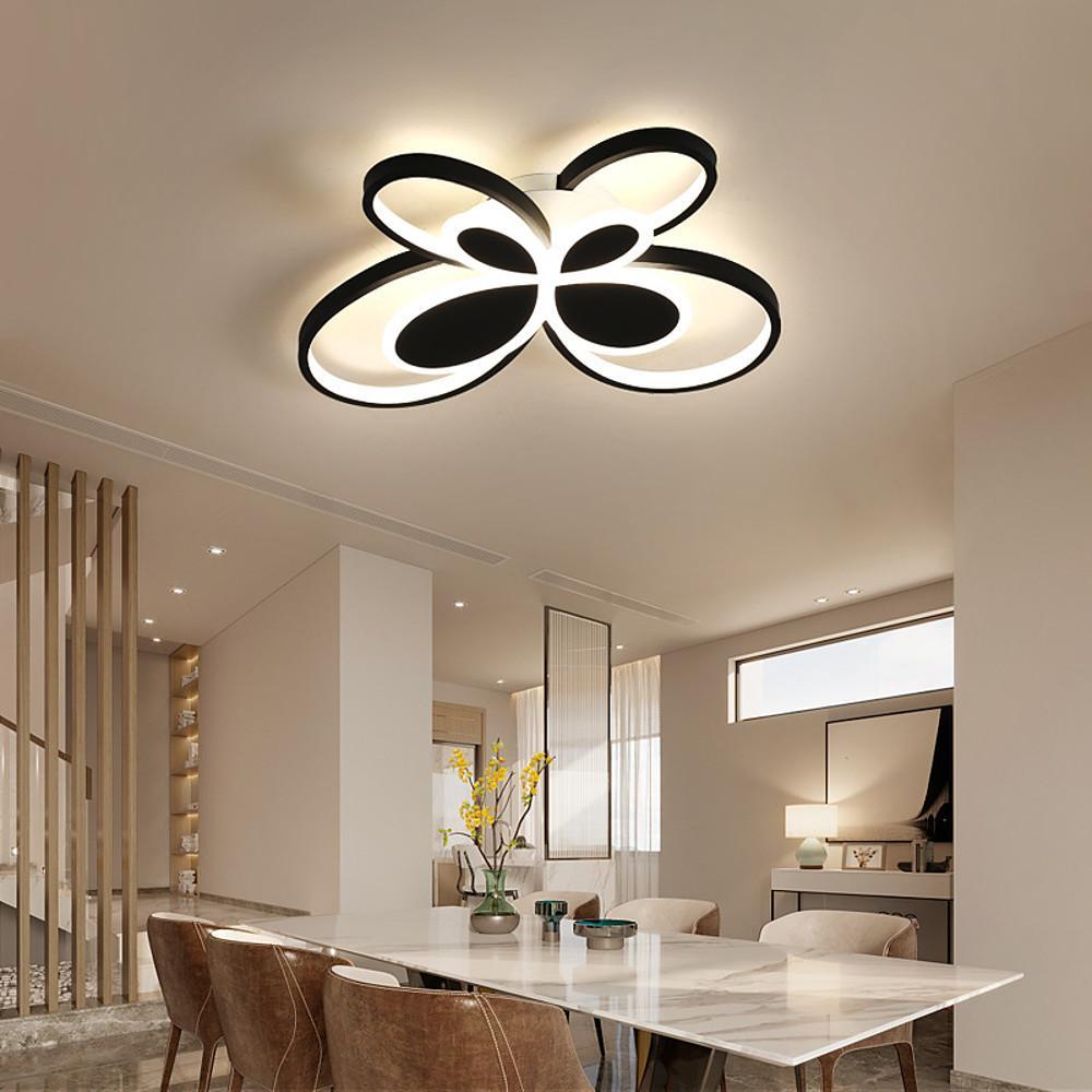 Cluster Dimmable Butterfly LED Flush Mount Ceiling Light for Baby Kids