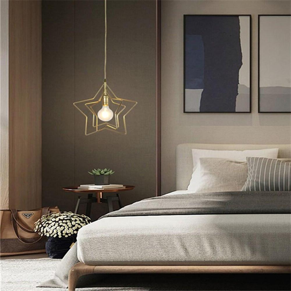 Multi Star Shaped Modern Pendant Lighting Metal Pendant Lighting