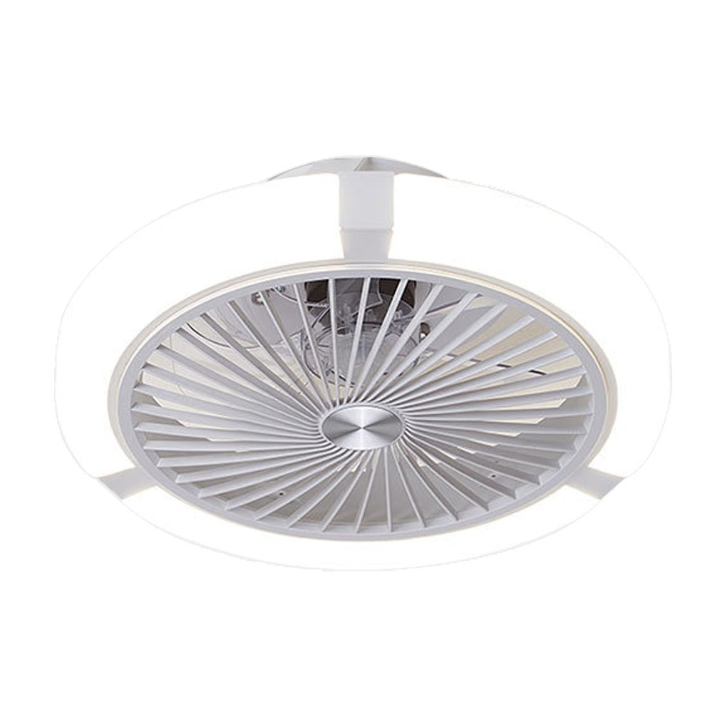 Round Dimming LED Modern Inverter Bladeless Ceiling Fan with Lights