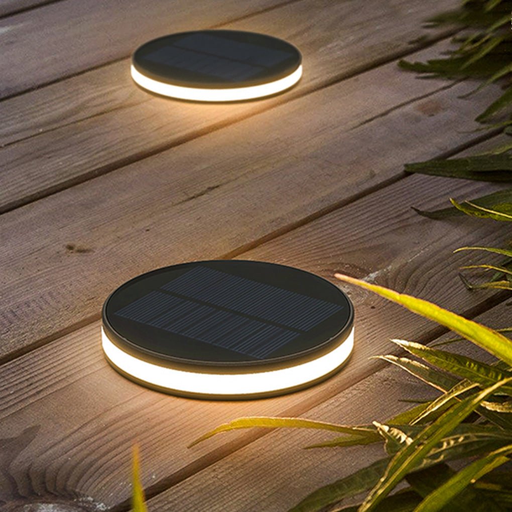 Solar LED Waterproof Embedded Ground Lights for Outdoor Garden Lawn