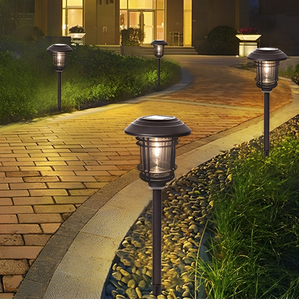 Solar Outdoor Lights Garden Lights LED Post Lights Landscape Lighting Pathway Lights