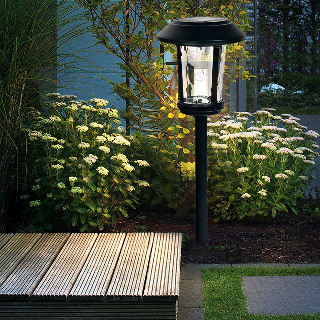 Solar Outdoor Lights LED Post Lights Garden Lights Pathway Lights Waterproof