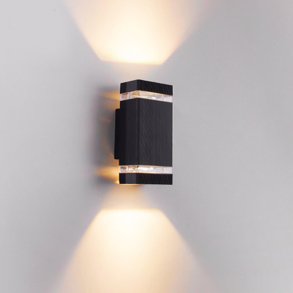 Square Up and Down Lights LED Outdoor Wall Lights Wall Sconce Lighting Wall Lamp