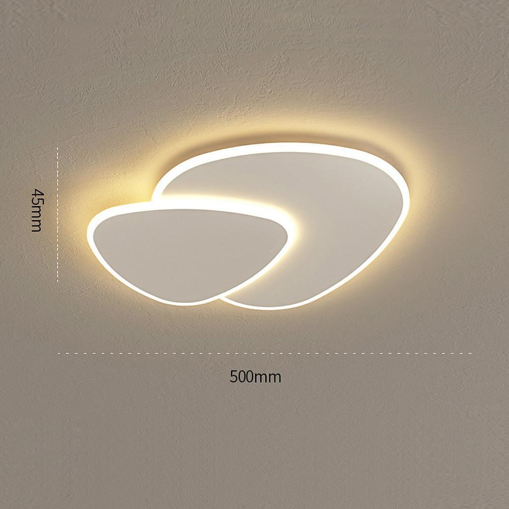 Geometric Shapes Dimmable LED White Modern Flush Mount Ceiling Lighting