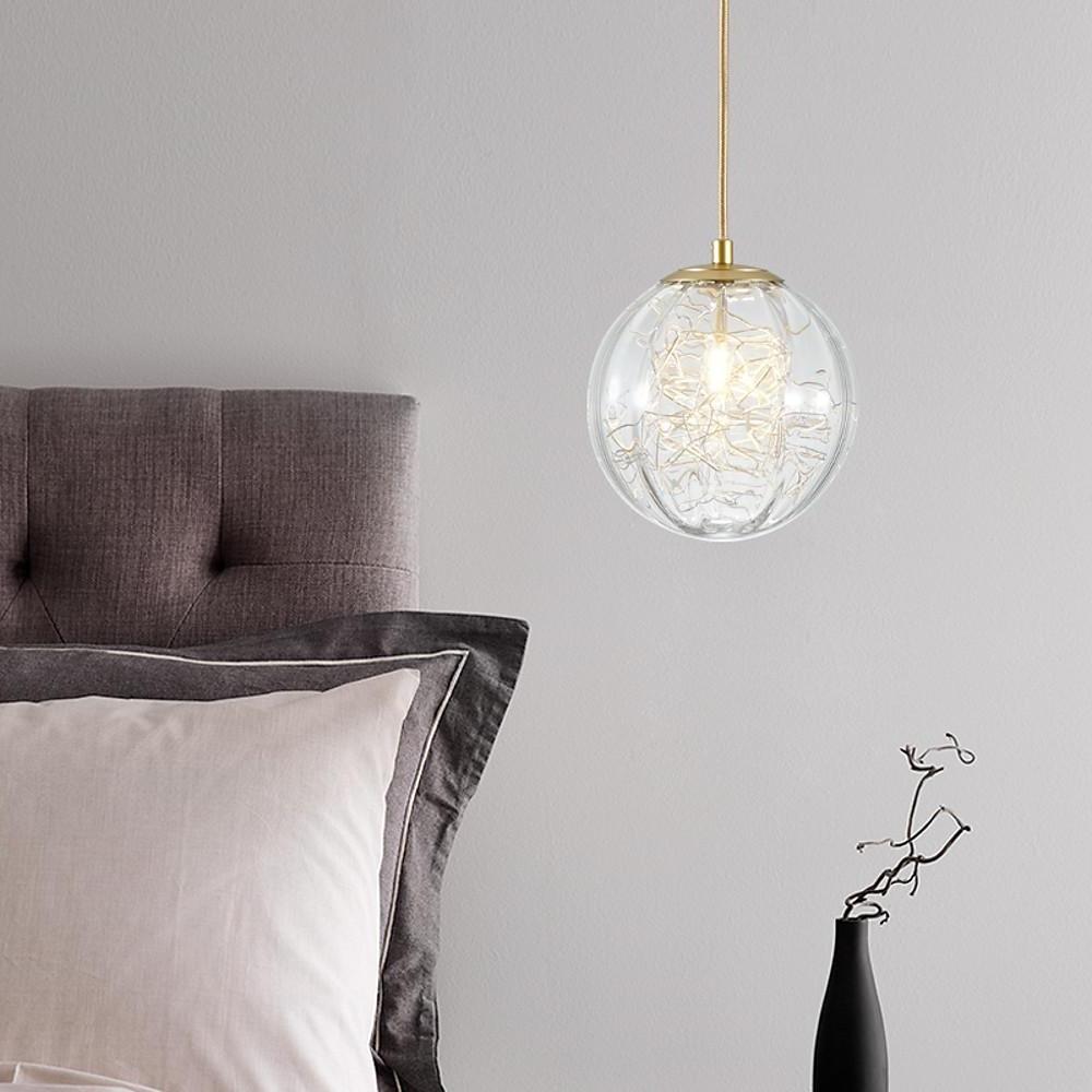 Nordic Artistic Glass Pendant Lighting Globe Pendant Lighting