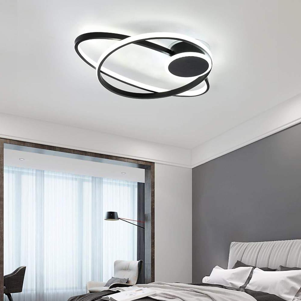 Multiple Oval Flush Mount Ceiling Light LED Light