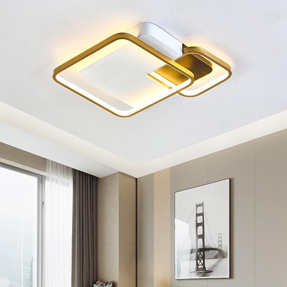 Multiple Square Circular LED Nordic Flush Mount Lighting Ceiling Lights