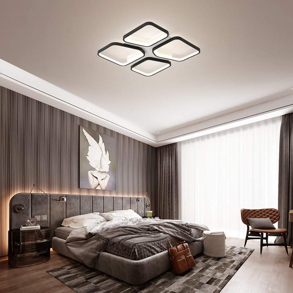 Geometric Arbitrary Flush Mount Ceiling Light Silica Gel LED Light