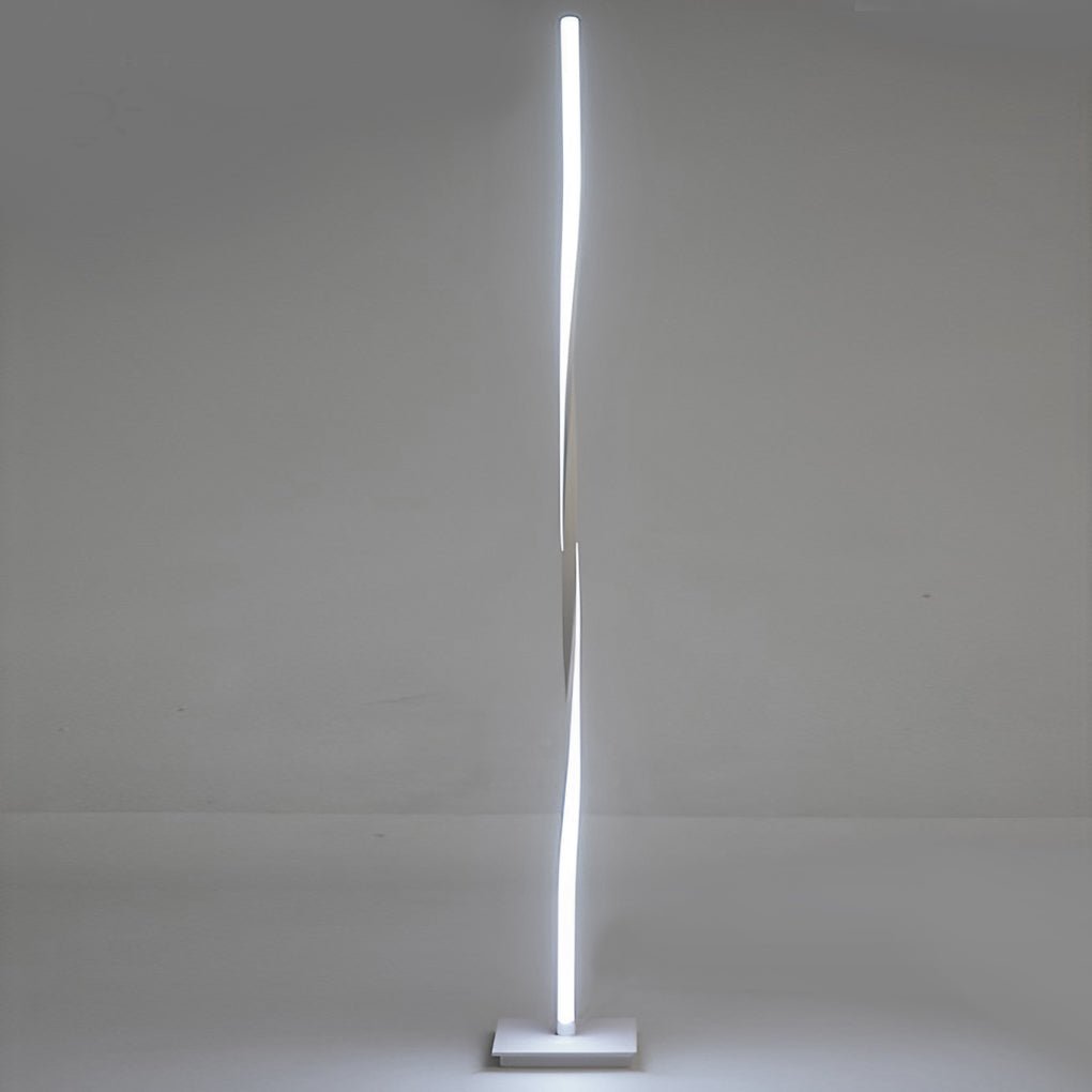 49 Inch LED Twisted Floor Lamp