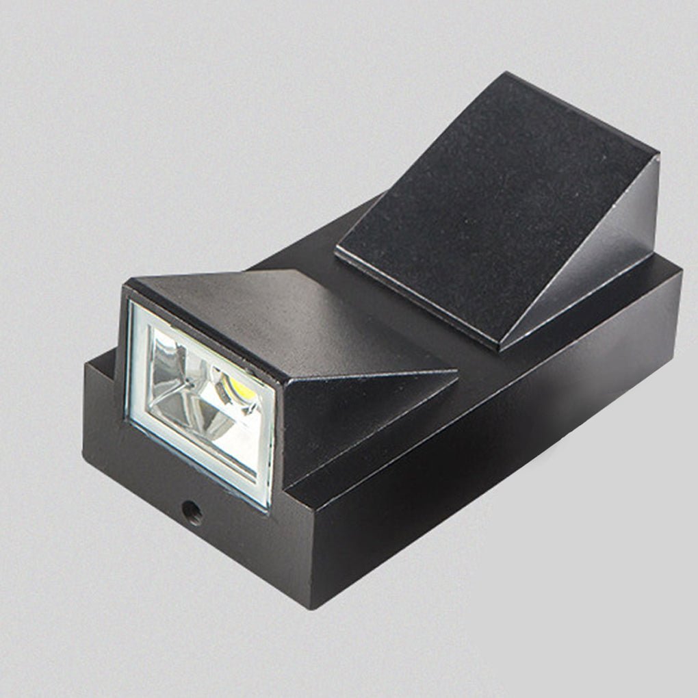 Waterproof Up & Down K-Type Black LED Outdoor Wall Lights