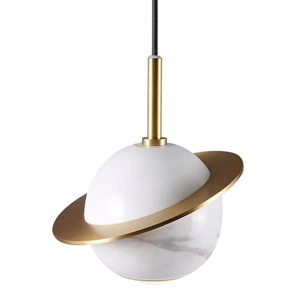 Planet Shaped Globe LED Modern Pendant Light Hanging Lamp Island Lights