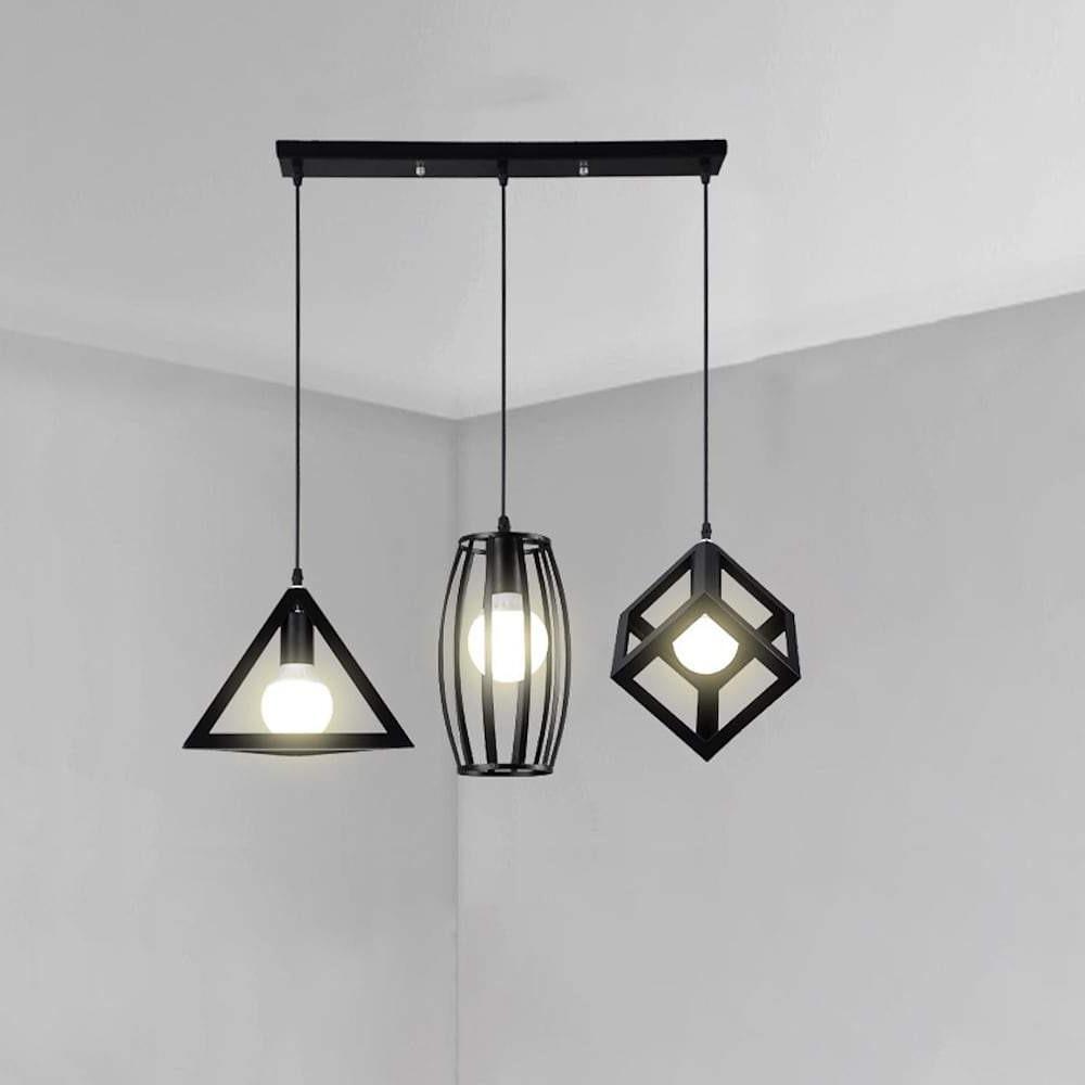 Geometric Shapes Island Kitchen Pendant Lighting LED Modern Pendant Lighting