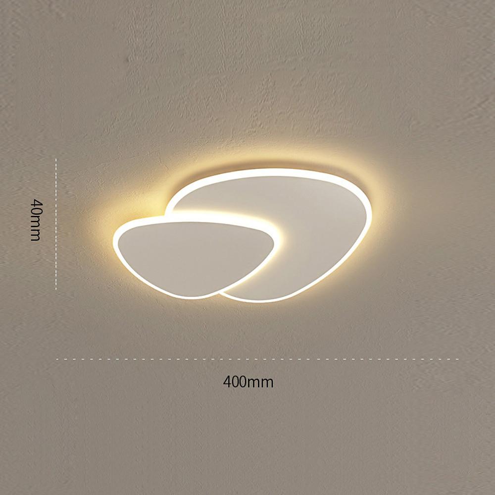 Geometric Shapes Dimmable LED White Modern Flush Mount Ceiling Lighting