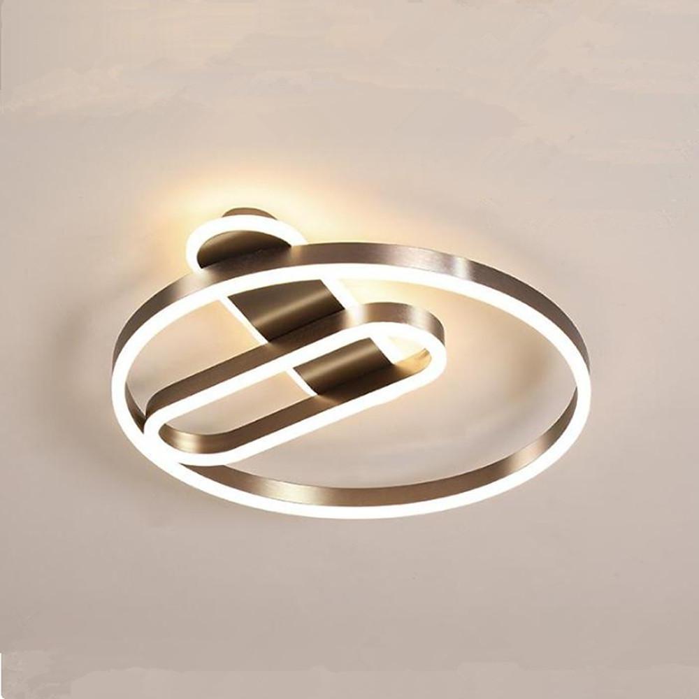 Geometric Circle LED Modern Flush Mount Lighting Ceiling Lights Hanging Light