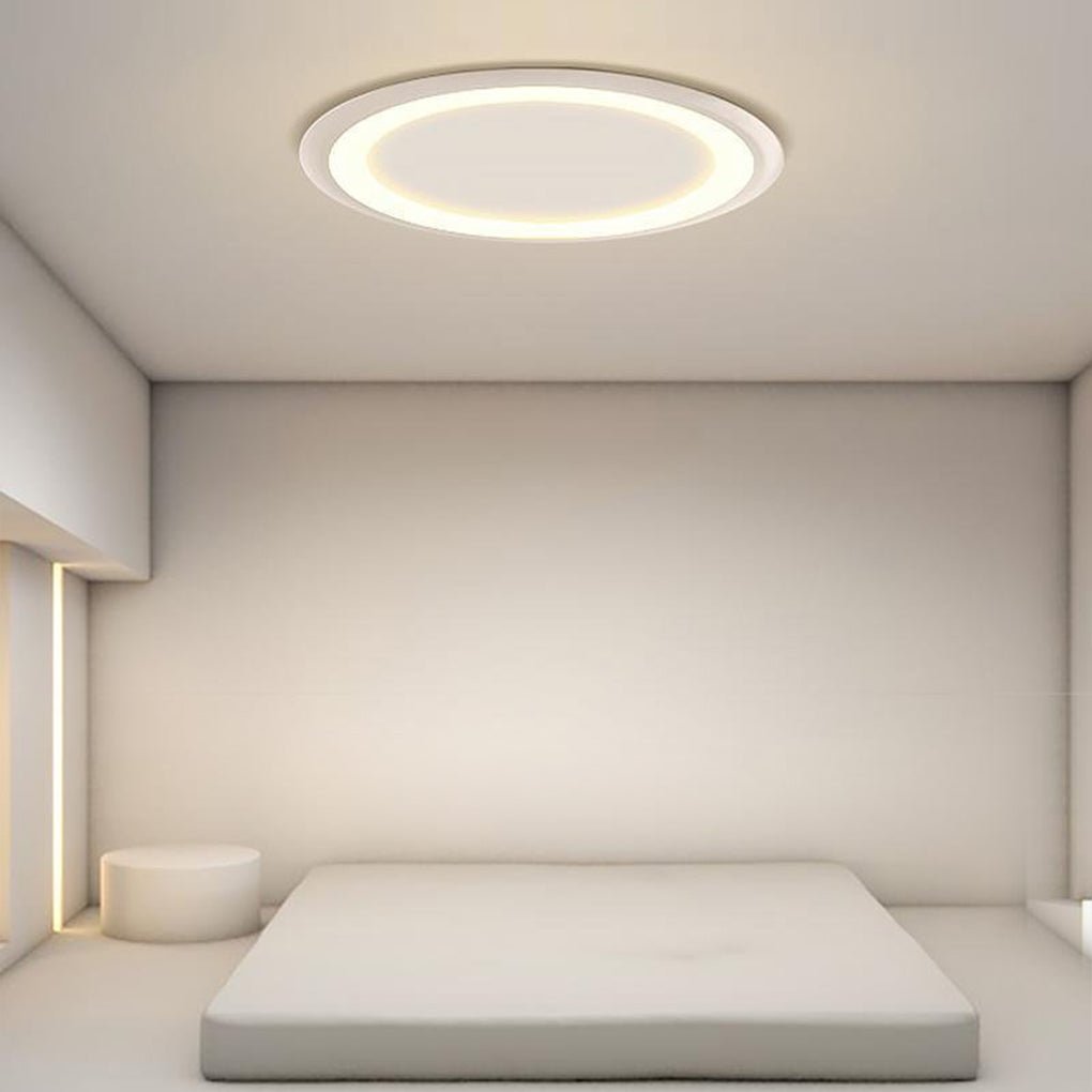 Ultrathin Roundness Flush Mount LED Lights Acrylic Ceiling Light