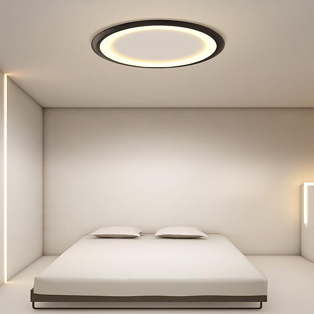 Ultrathin Roundness Flush Mount LED Lights Acrylic Ceiling Light