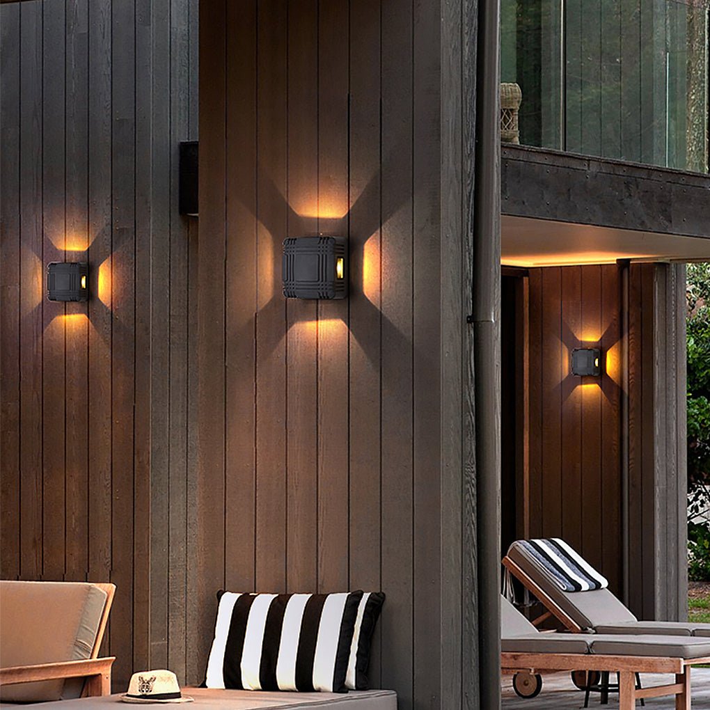 Unique Design Outdoor LED Waterproof Wall Light for Villa Gate Balcony