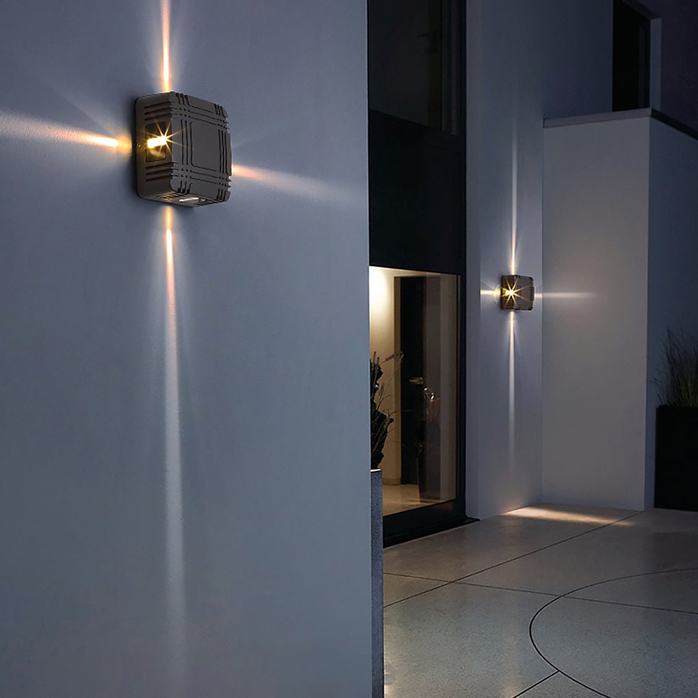 Unique Design Outdoor LED Waterproof Wall Light for Villa Gate Balcony