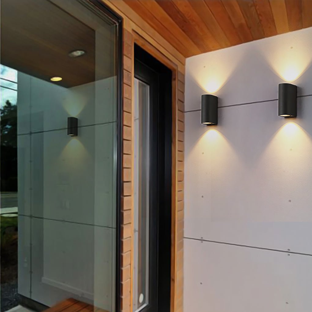 Unique up and down Lighting Waterproof LED Modern Outdoor Wall Lights