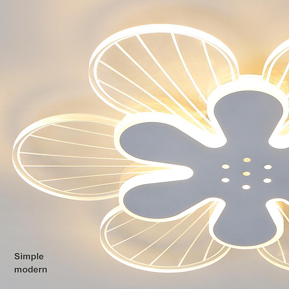 Novelty Stylish Flower LED Flush Mount Ceiling Light for Bedroom