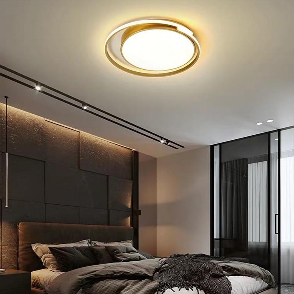 Circular Flush Mount Ceiling Light Minimalist LED Light