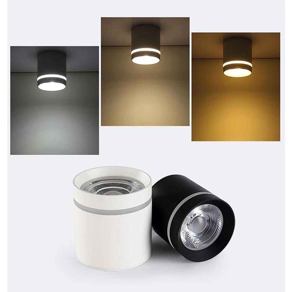 Cylindrical Shapes LED Modern Ceiling Lights Flush Mount Lighting