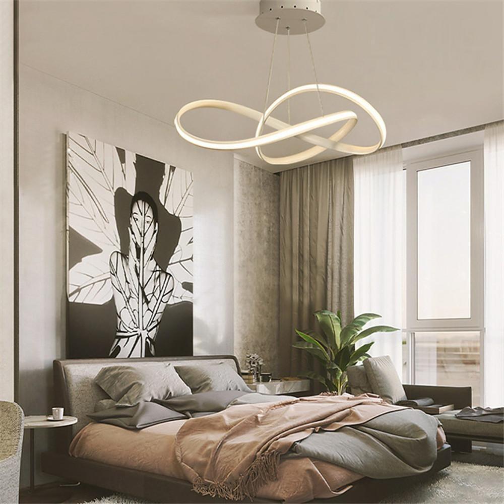 Mobius Ring Pendant 1-light Cluster LED Ceiling Light