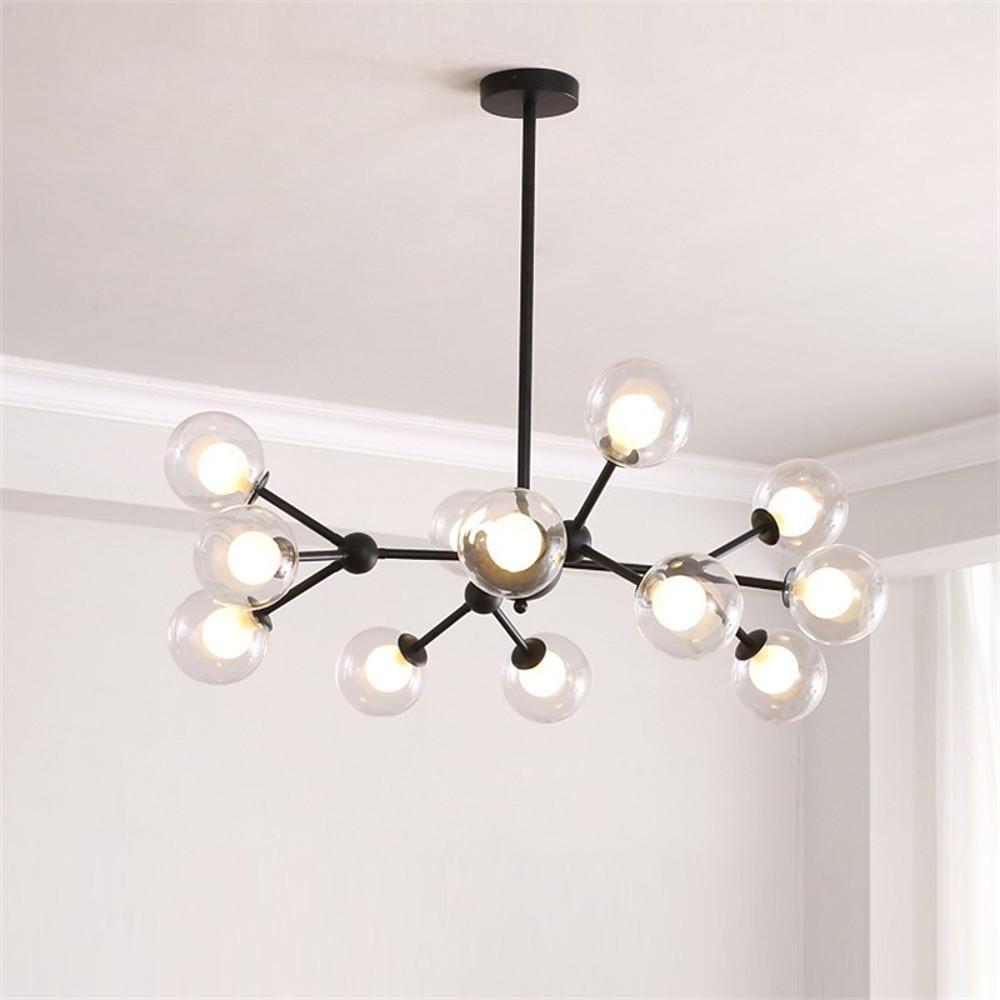 Modern Sputnik Chandelier Bubble Chandelier 12 Bulbs