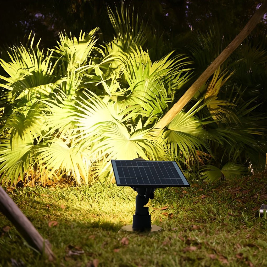 Waterproof Adjustable RGB Modern Outdoor Solar Spot Lights Tree Spotlights