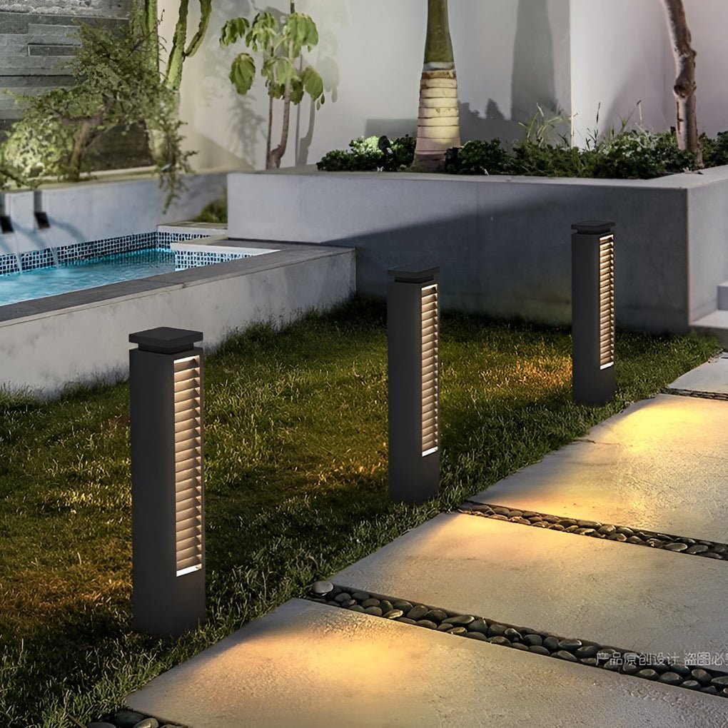 Waterproof LED Modern Path Lights Outdoor Post Lights Garden Lights Patio Lights