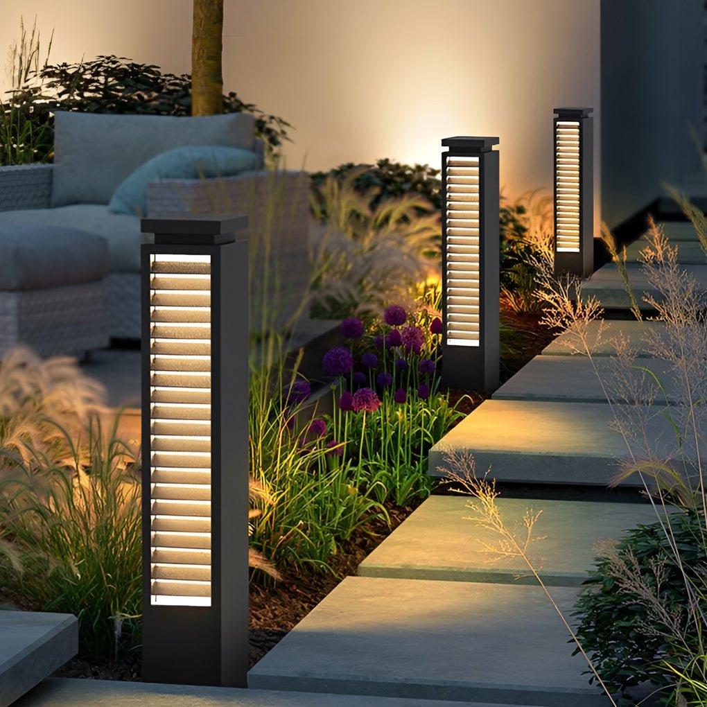 Waterproof LED Modern Path Lights Outdoor Post Lights Garden Lights Patio Lights