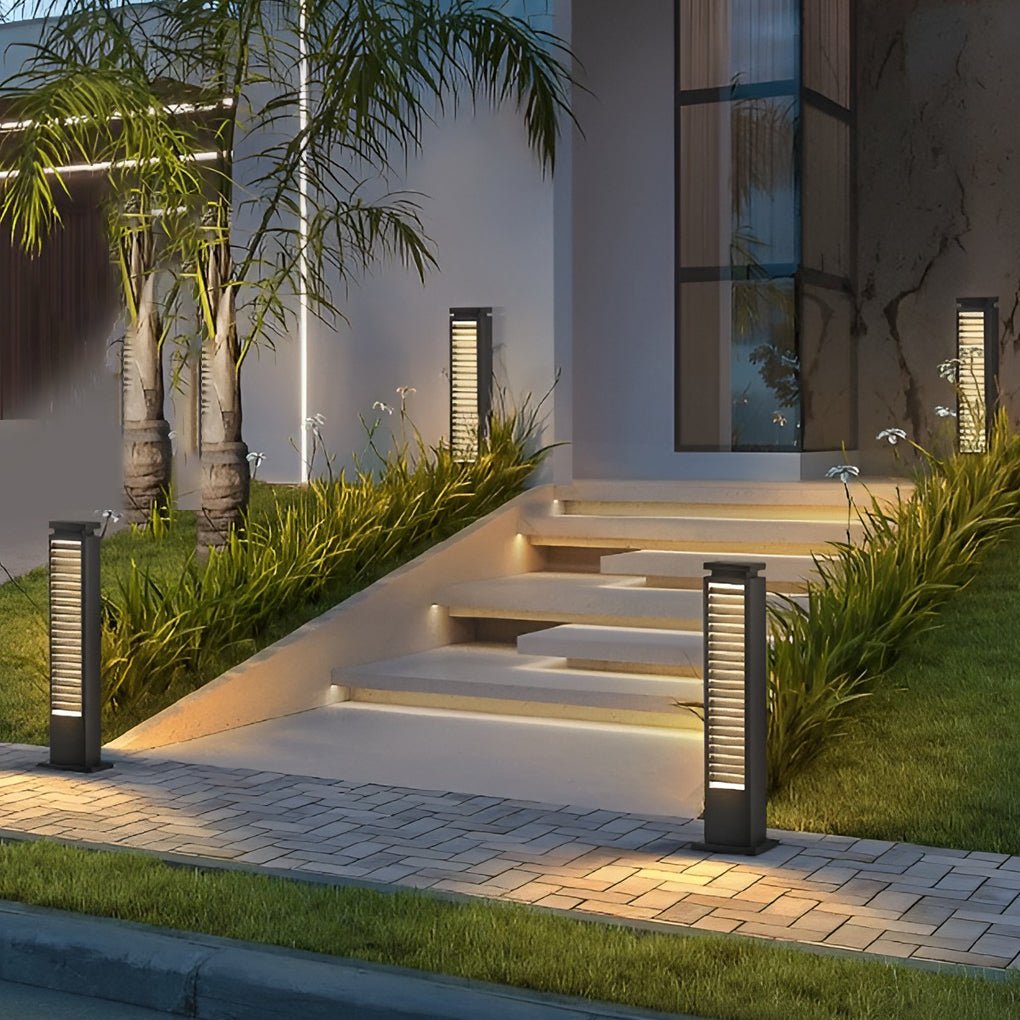 Waterproof LED Modern Path Lights Outdoor Post Lights Garden Lights Patio Lights