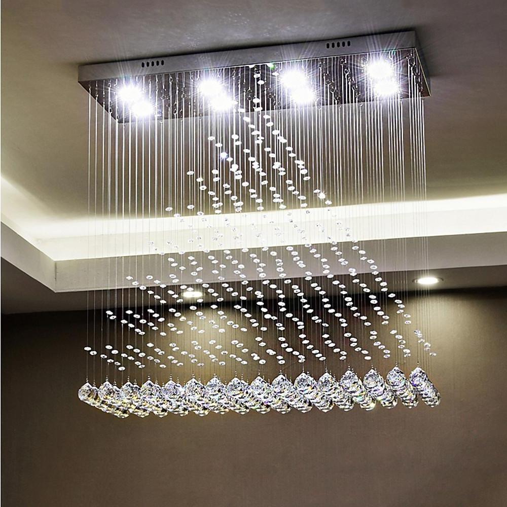 Modern Contemporary Chandeliers Crystal 5-Layer Large Chandeliers