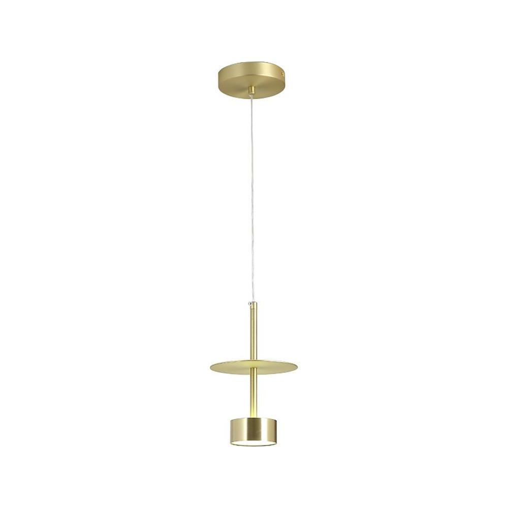 1 Bulb Metal Pendant Lights for Kitchen Island Gold Industiral Ceiling Light