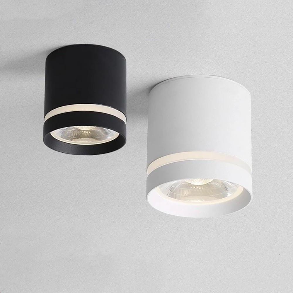 Cylindrical Shapes LED Modern Ceiling Lights Flush Mount Lighting