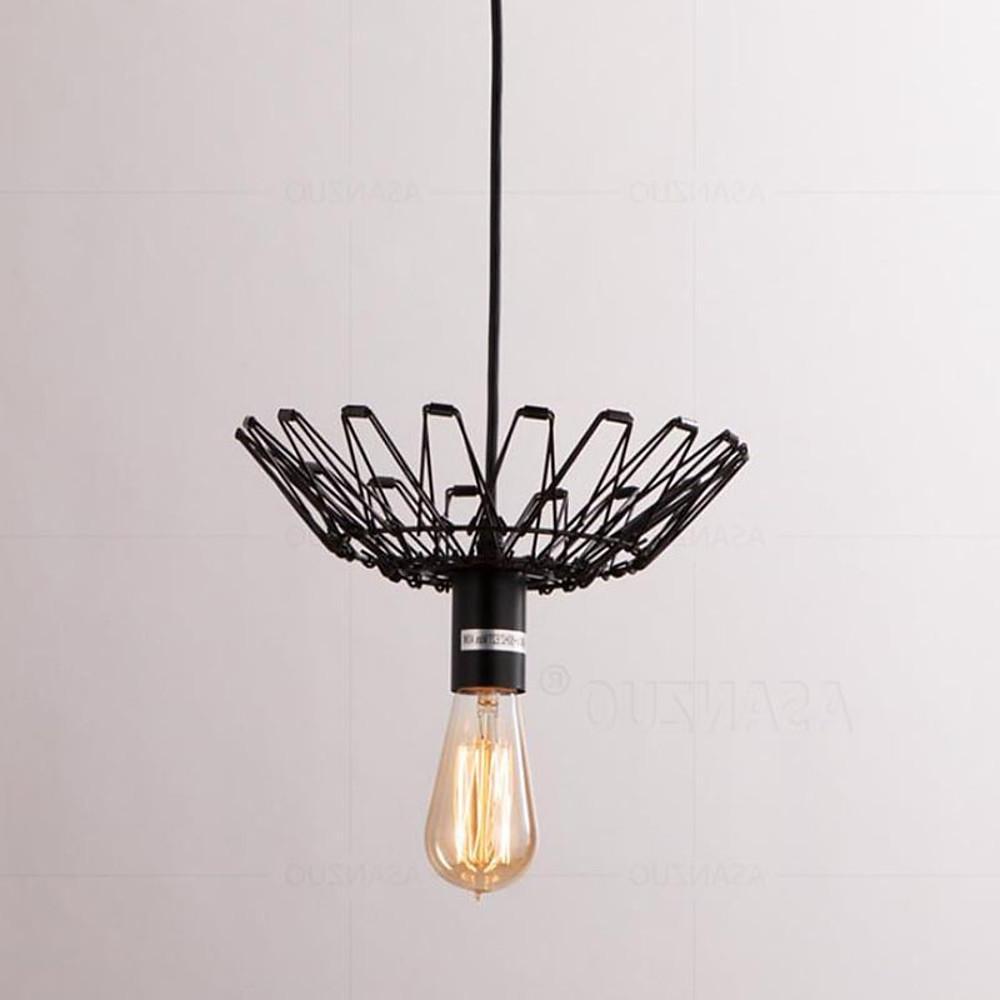 Wire Lantern Island Kitchen Pendant Lighting Country Metal Pendant Lighting