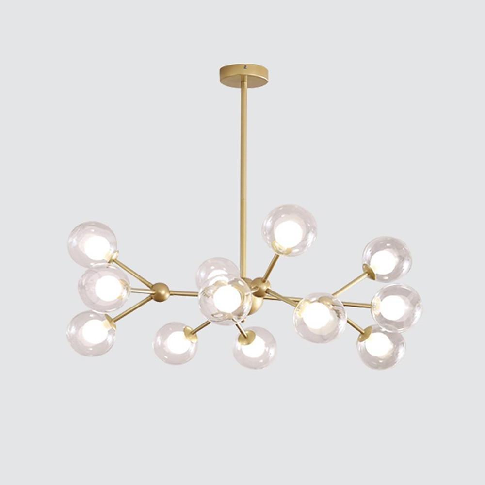 Modern Sputnik Chandelier Bubble Chandelier 12 Bulbs