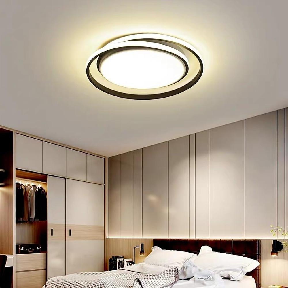 Creative Circular LED Modern Ceiling Lights Flush Mount Lighting