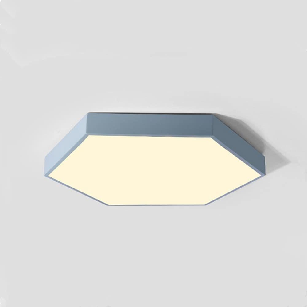 Geometric Hexagon Shaped LED Modern Ceiling Light Flush Mount Lighting