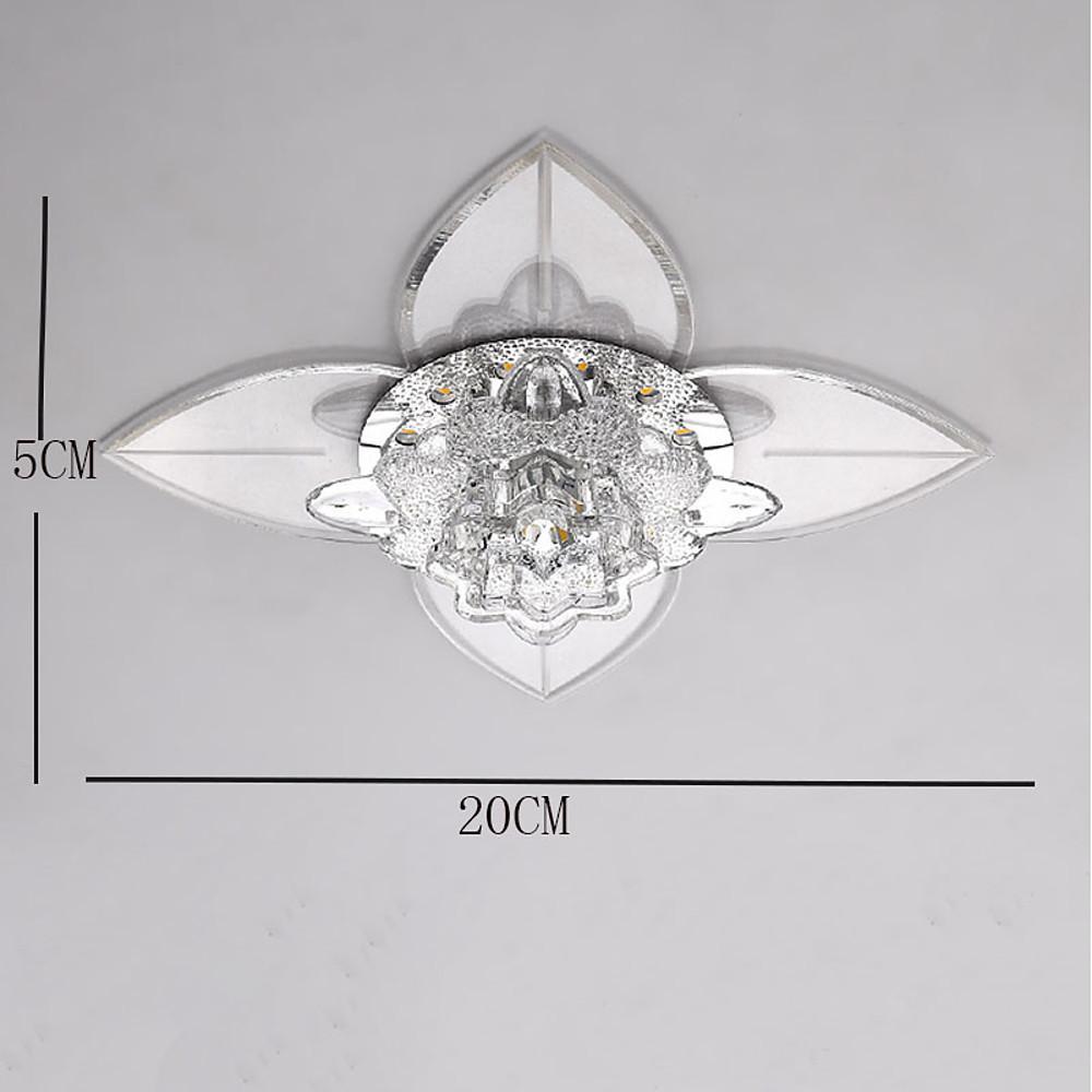 4 Pointed Classic Star LED Multi Color Crystal Modern Ceiling Lights