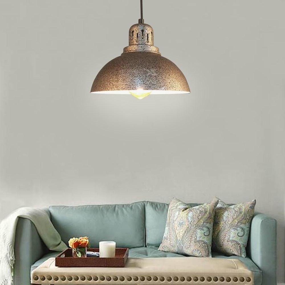 Semi-spherical Metal LED Vintage Pendant Lighting Island Lights