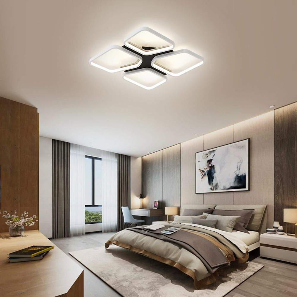 Geometric Arbitrary Flush Mount Ceiling Light Silica Gel LED Light