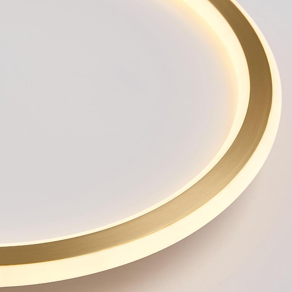 Circle Design Minimalist Nordic Integrated LED Flush Mount Ceiling Light