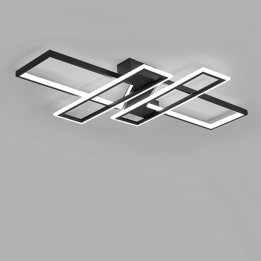 4 Rectangle LED Modern Ceiling Lights Flush Mount Lighting Ceiling Lamp