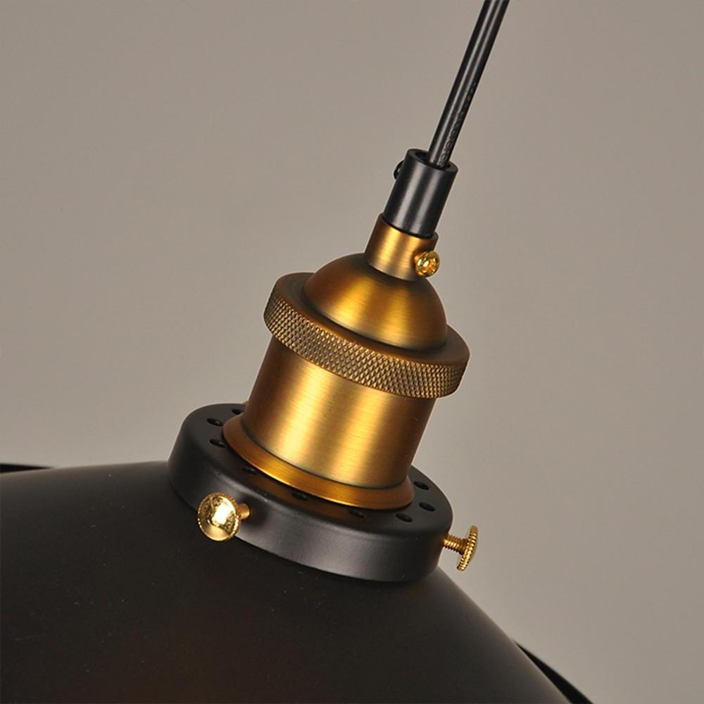 Adjustable Industrial Metal Stylish Cone-Shaped Pendant Lighting